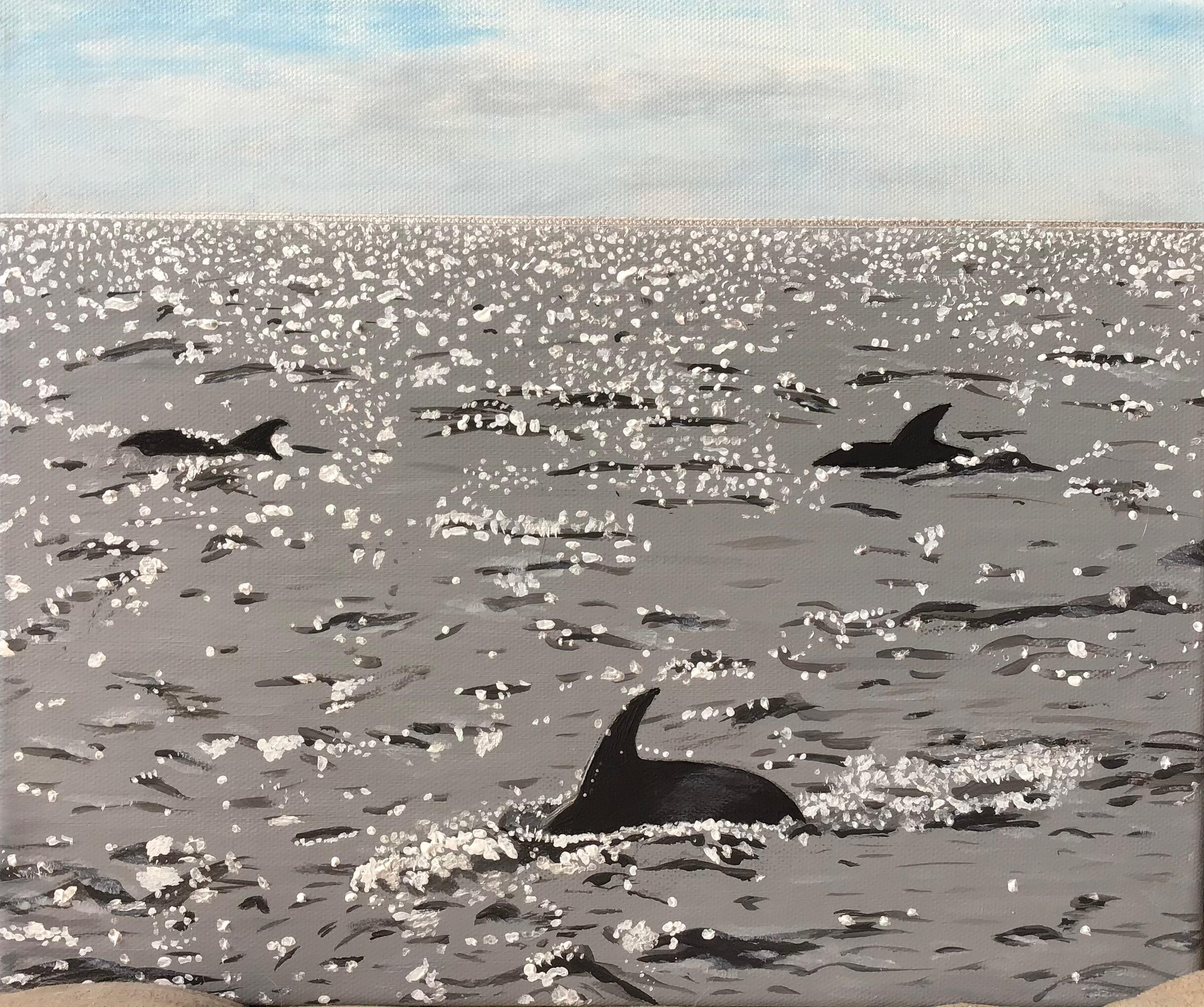 Dolphins (Comissioned &amp; SOLD)