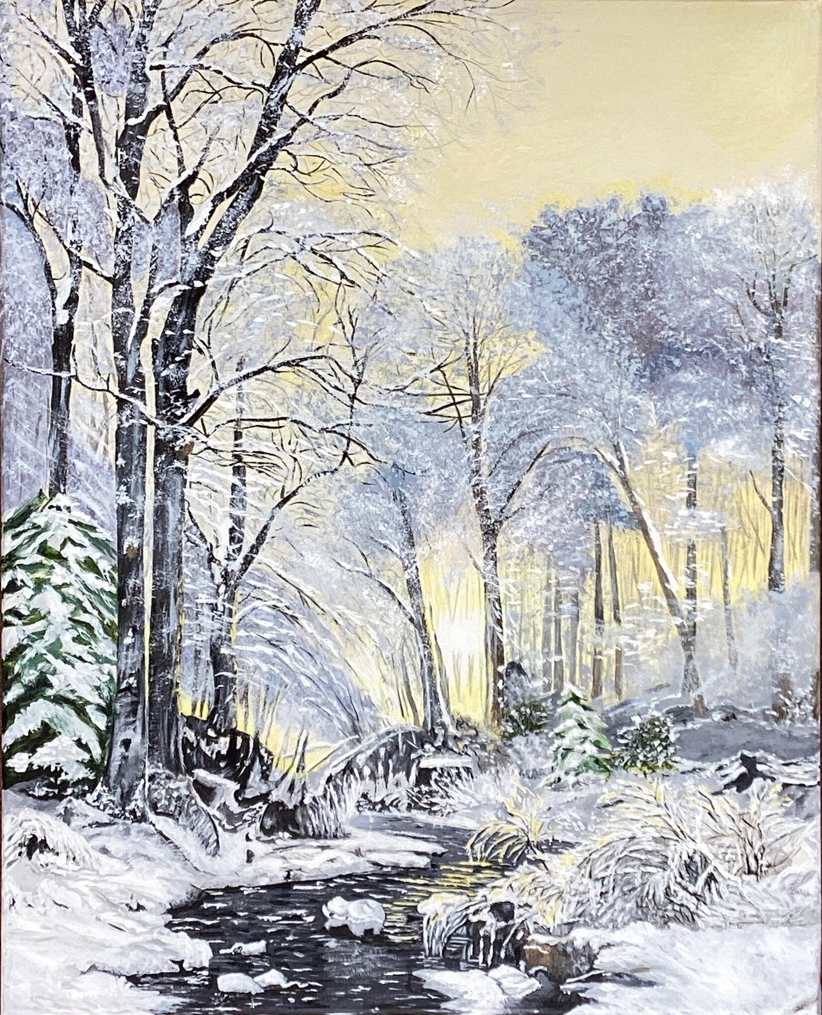 Snowy forest (SOLD)